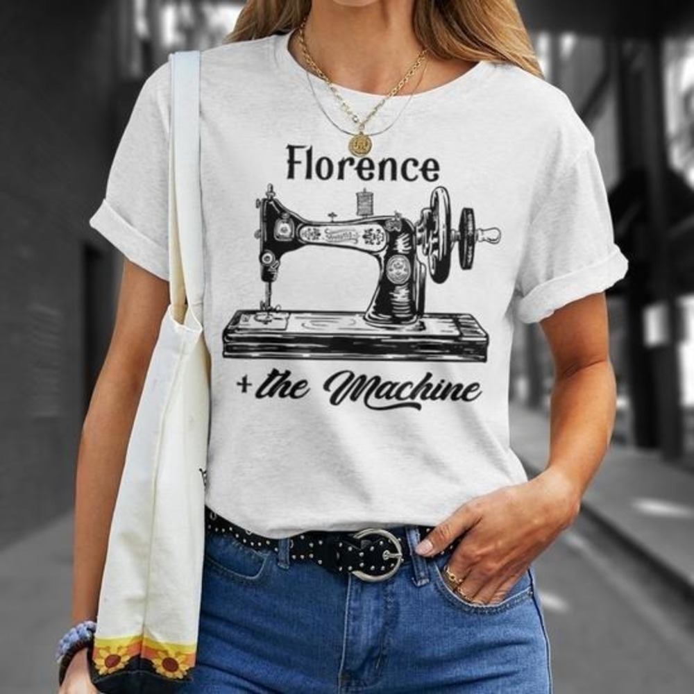 Florence The Machine Sewciopath Sewing Lover Funny Craft Fan T-Shirt